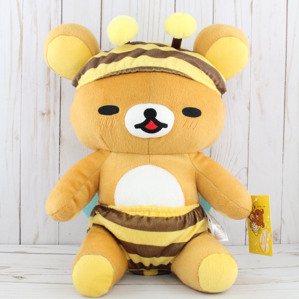 San-X Japan Large Rilakkuma Meets Honey Plush